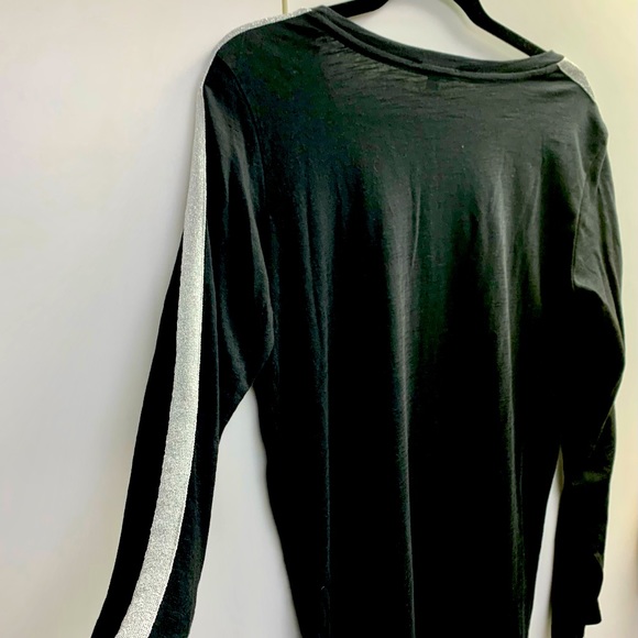 Stella & Dot racer stripe long sleeve tee - Picture 4 of 4